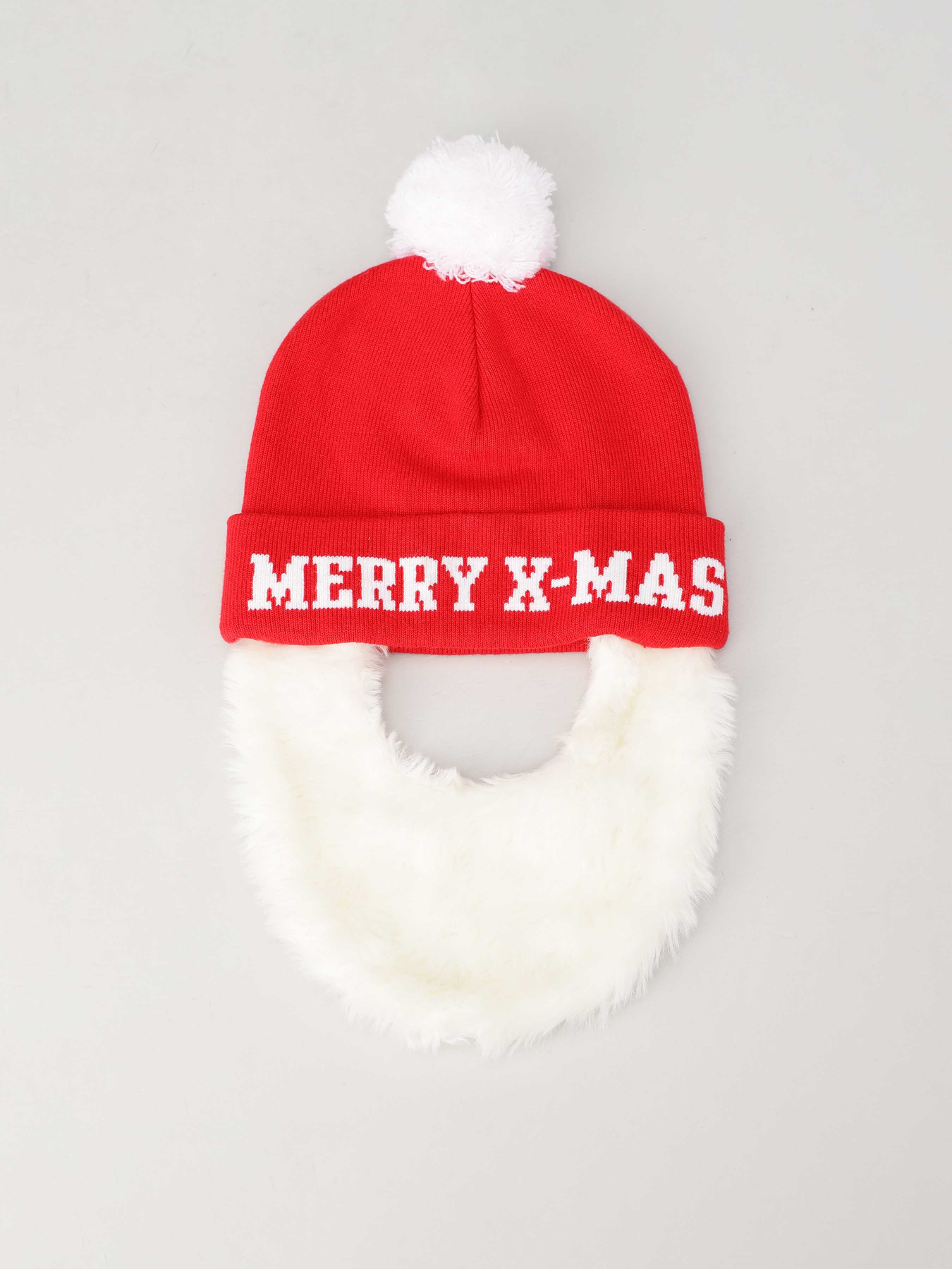 Шапка H&M модель 0769067_червоний з білим Фото