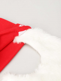 Шапка H&M модель 0769067_червоний з білим Фото