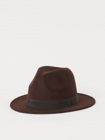 Шляпа H&M модель 0375917_т.коричневий Фото