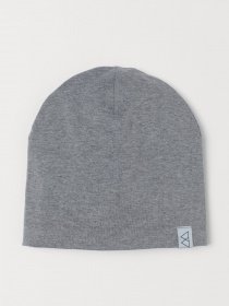 Шапка H&M модель 0731383_сірий Фото