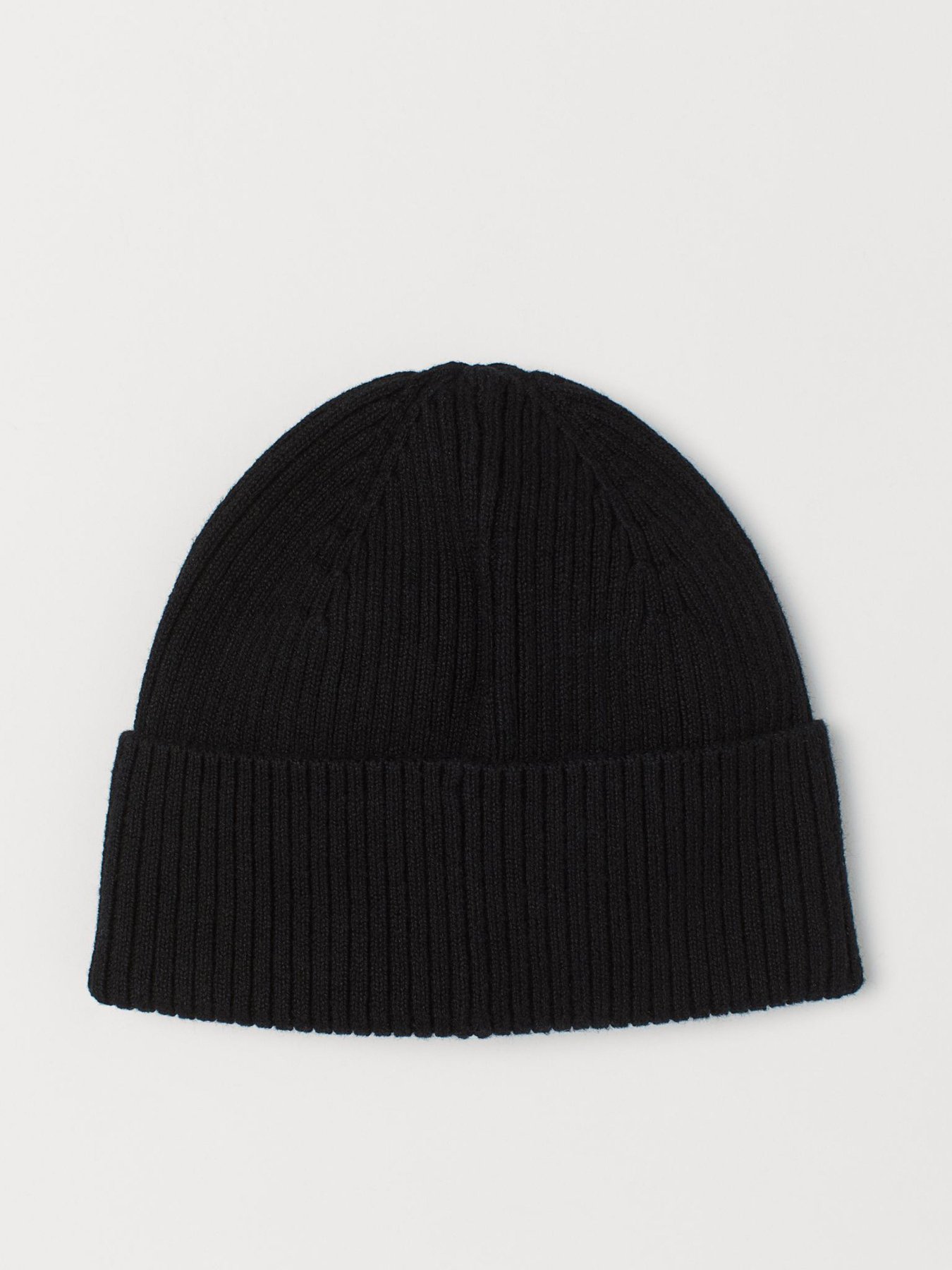 Шапка H&M модель 0730889_чорний Шапка H&M модель 0730889_чорний Фото