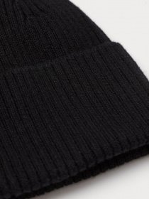 Шапка H&M модель 0730889_чорний Шапка H&M модель 0730889_чорний Фото