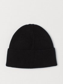 Шапка H&M модель 0730889_чорний Шапка H&M модель 0730889_чорний Фото