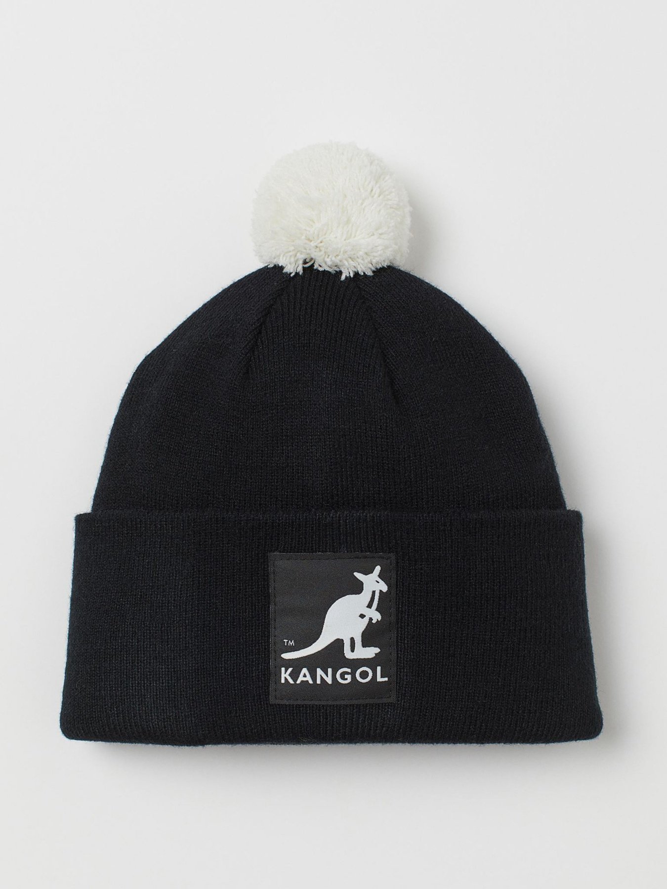 Шапка H&M модель 0942188_чорний з білим Фото