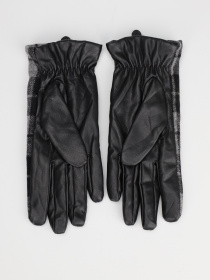 Варежки H&M модель 0923310_чорний комб. Фото