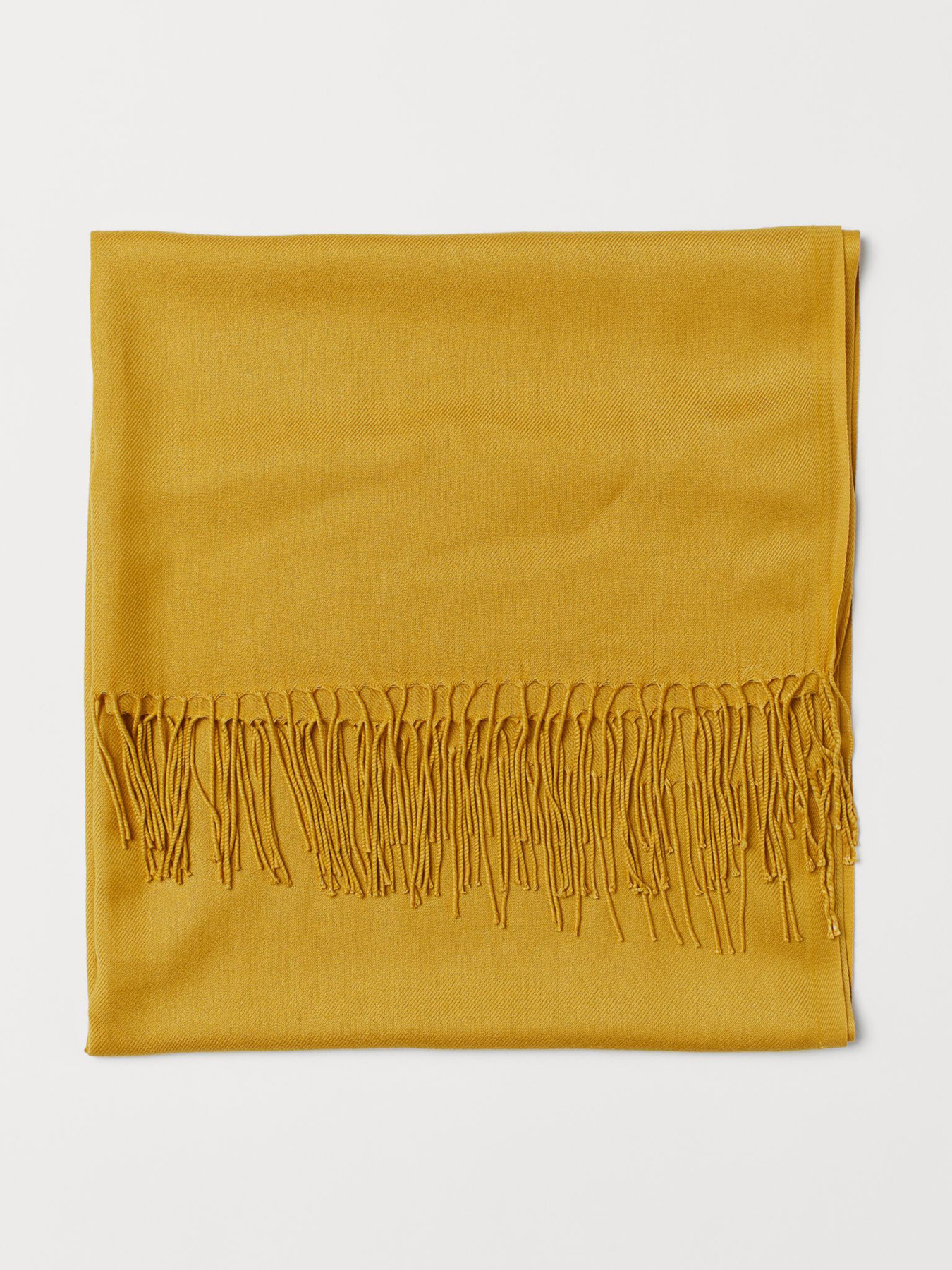 Шарф H&M модель 0680391_жовтий Фото