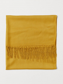 Шарф H&M модель 0680391_жовтий Фото