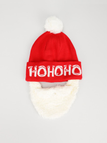 Шапка H&M модель 0908806_червоний з білим Фото