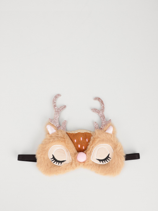 Повязка на голову H&M модель 0899222_бежевий комб. Фото