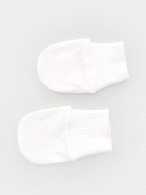 Перчатки H&M модель 0191021_білий Перчатки H&M модель 0191021_білий Фото