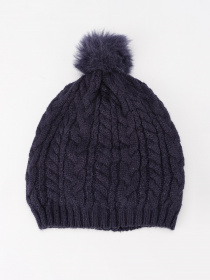 Шапка H&M модель 0378687_т.синій Фото