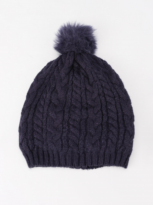 Шапка H&M модель 0378687_т.синій Фото