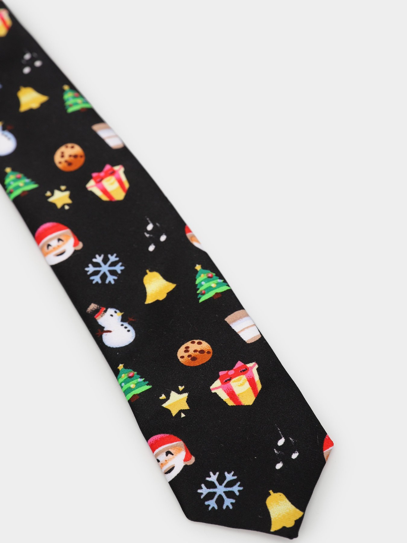 Галстук H&M модель 0451616_чорний комб. Фото