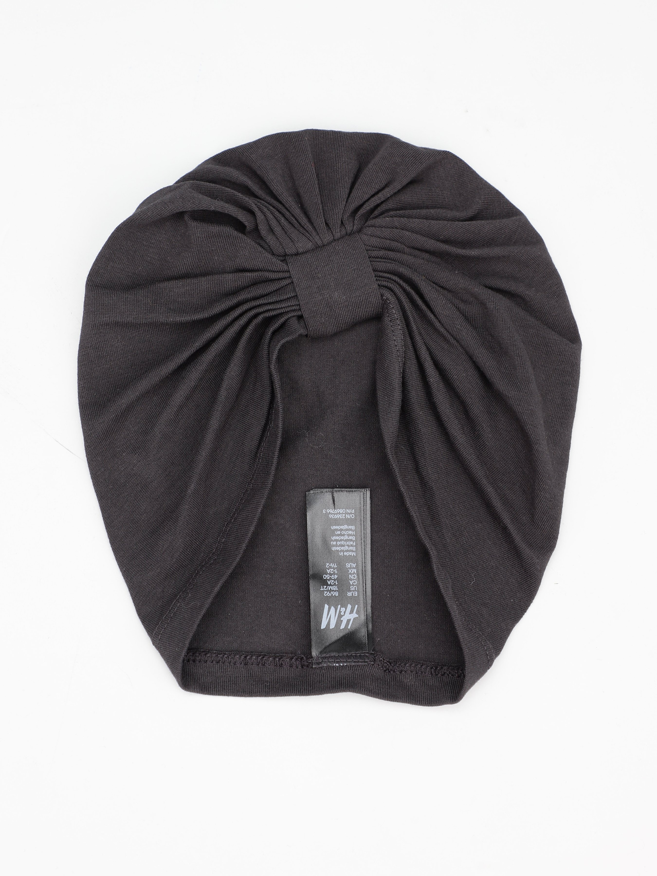 Шапка H&M модель 0869766_чорний Фото