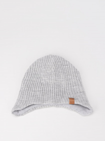 Шапка H&M модель 0694680_сірий Фото