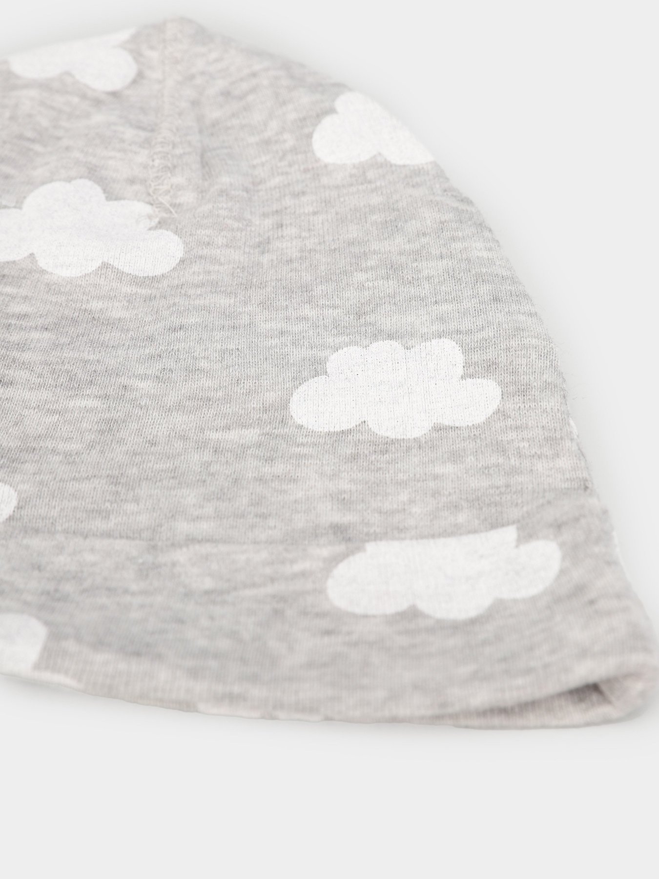 Шапка H&M модель 0708028_с.сірий з білим Фото