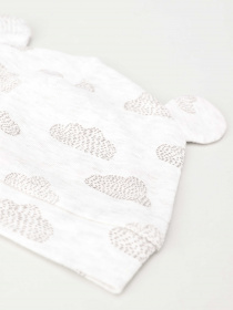 Шапка H&M модель 0814299_с.сірий з сірим Фото