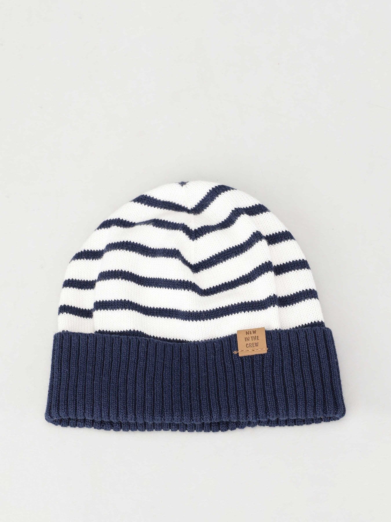 Шапка H&M модель 0834387_т.синій з білим Фото