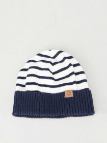 Шапка H&M модель 0834387_т.синій з білим Фото