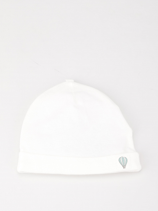 Шапка H&M модель 0835973_білий Фото