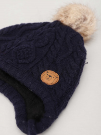 Шапка H&M модель 0858306_т.синій Фото