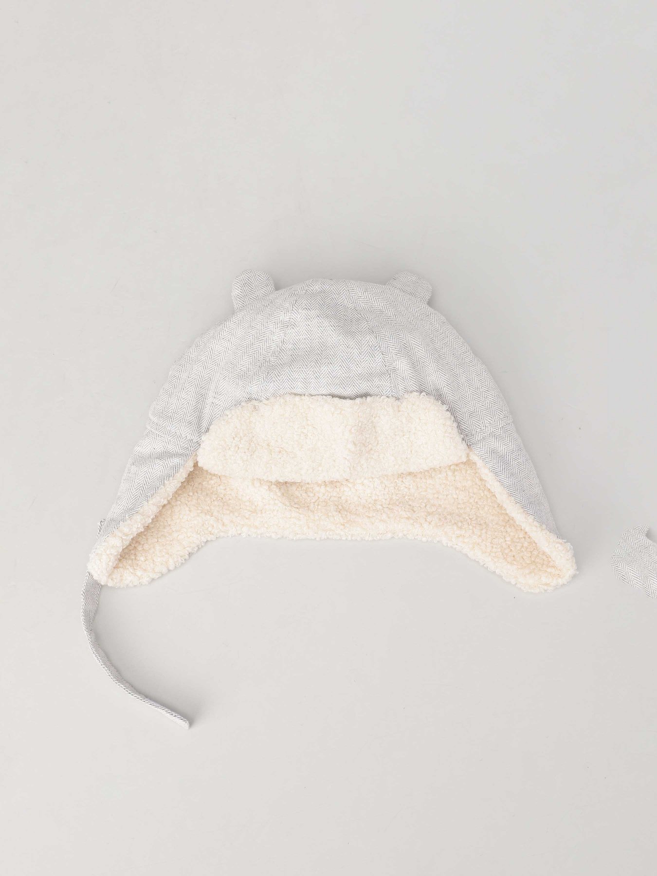 Шапка H&M модель 0896120_с.сірий комб. Фото