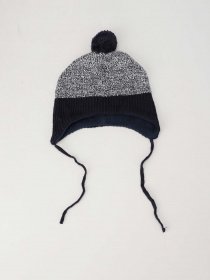 Шапка H&M модель 0903366_т.синій комб. Фото