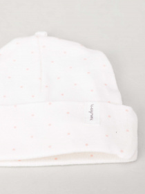 Шапка H&M модель 0930385_білий з рожевим Фото