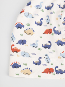 Шапка H&M модель 0862627_білий комб. Фото