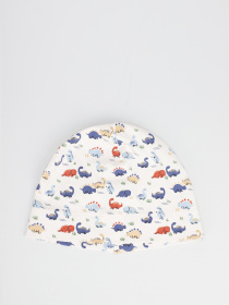 Шапка H&M модель 0862627_білий комб. Фото