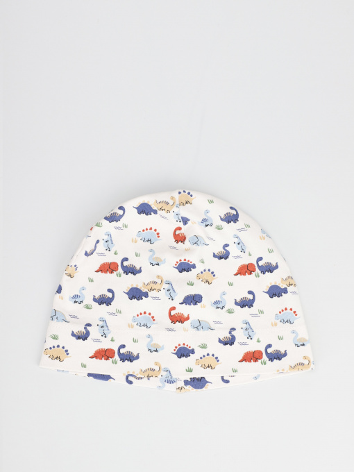 Шапка H&M модель 0862627_білий комб. Фото