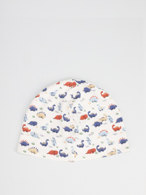 Шапка H&M модель 0862627_білий комб. Фото