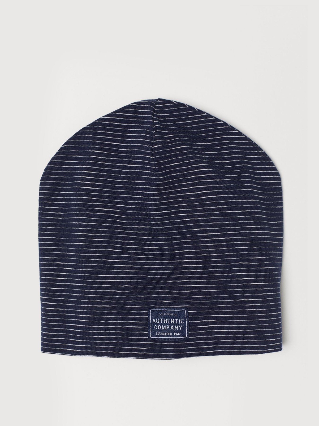 Шапка H&M модель 0630724_т.синій з білим Фото