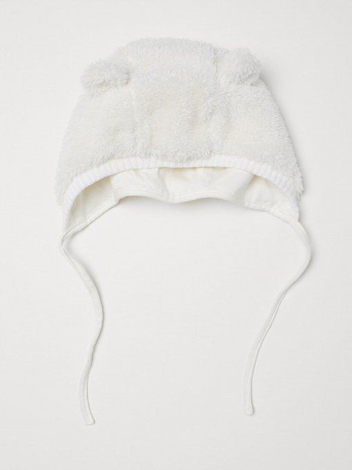 Шапка H&M модель 0655739_білий Фото