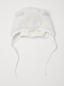 Шапка H&M модель 0655739_білий Фото