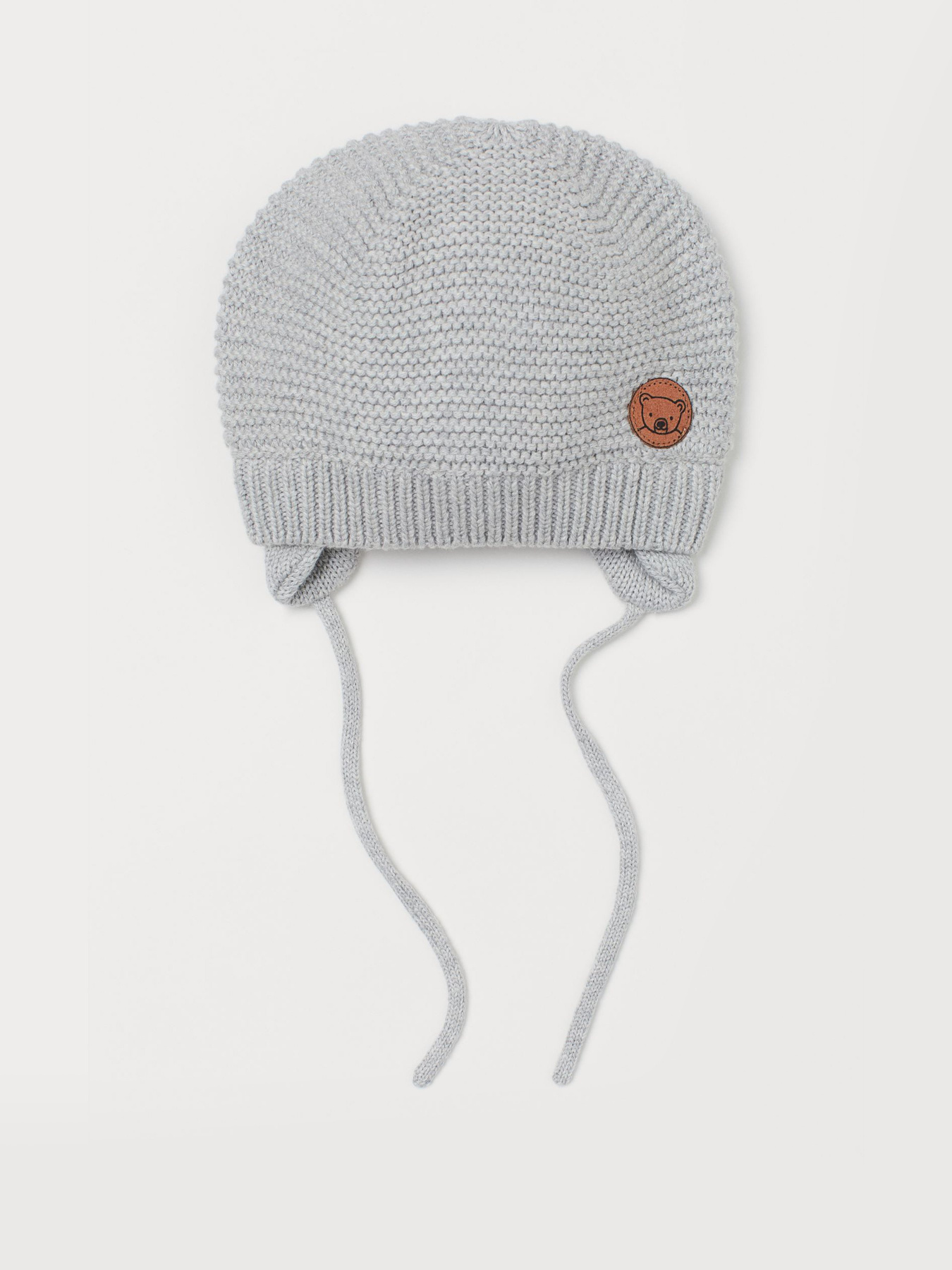 Шапка H&M модель 0776532_сірий Фото