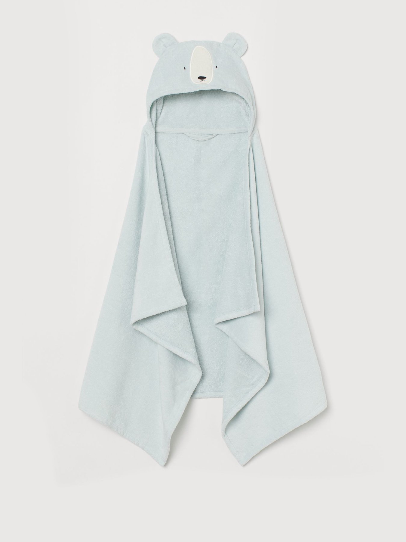 Шарф H&M модель 0874735_с.блакитний з білим Фото