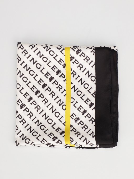 Платок H&M модель 0810075_чорний комб. Фото