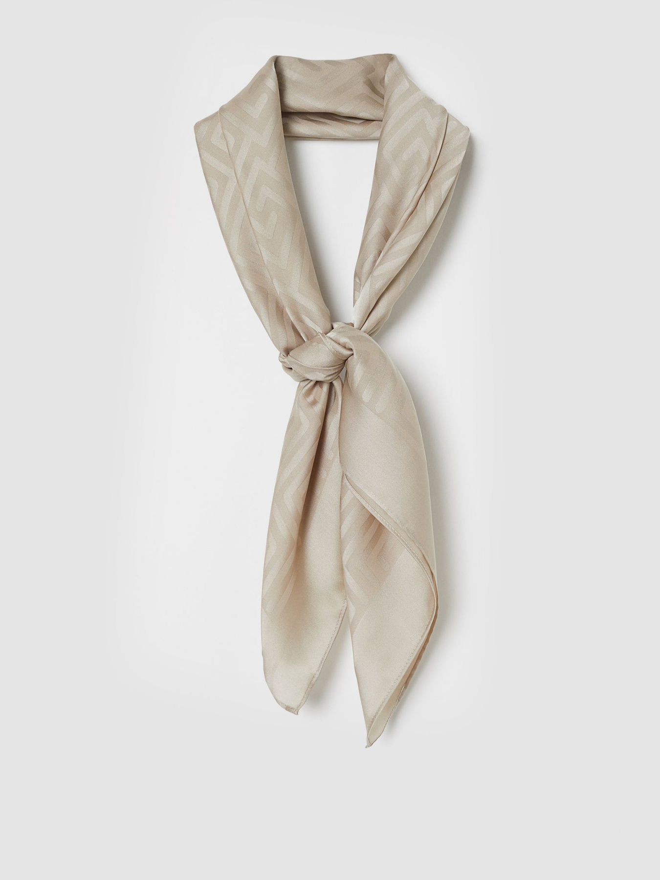 Хустка H&M модель 0957443_бежевий Фото