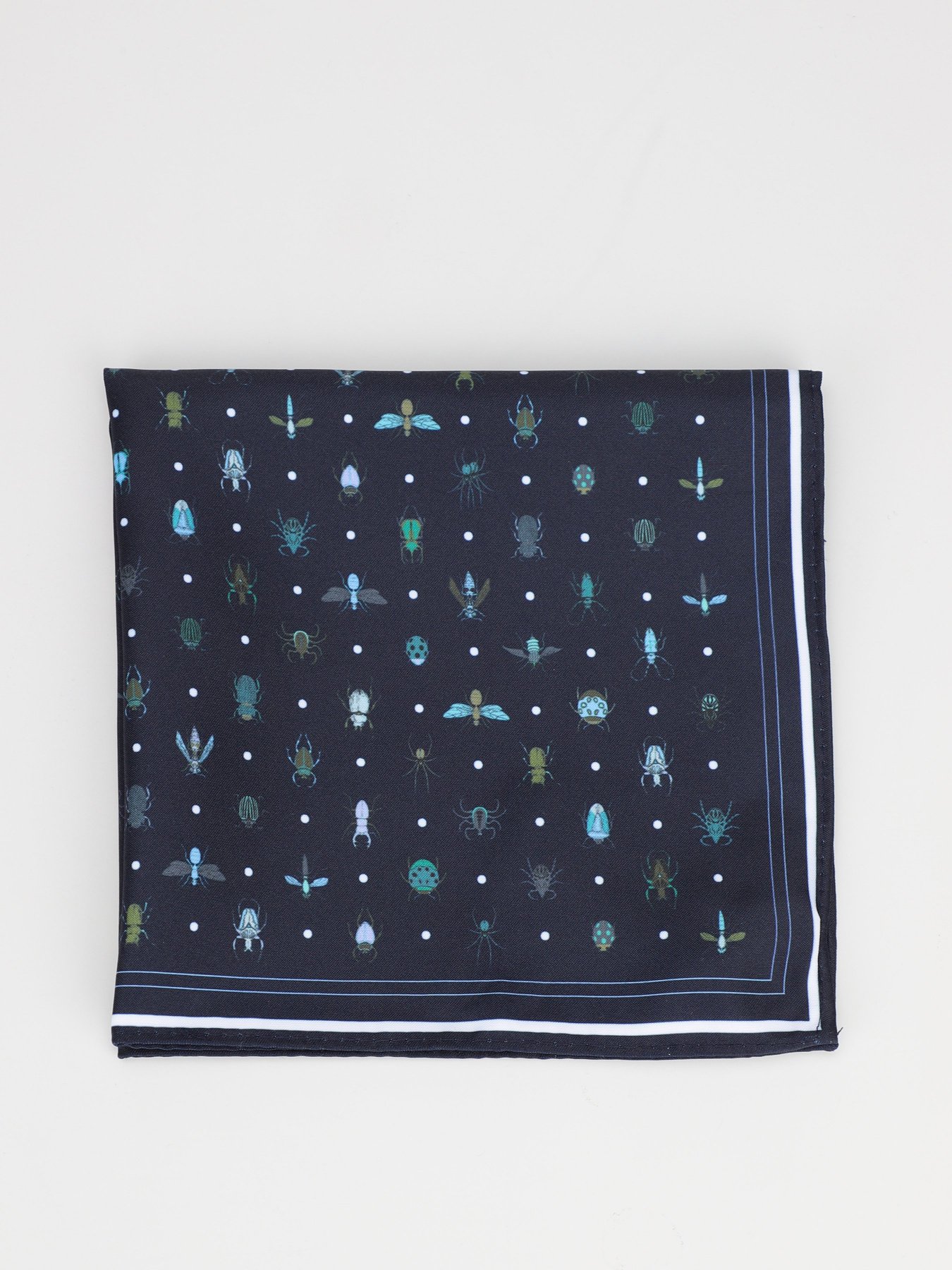 Платок H&M модель 0727845_т.синій комб. Фото