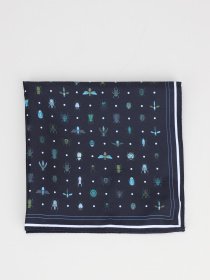 Платок H&M модель 0727845_т.синій комб. Фото