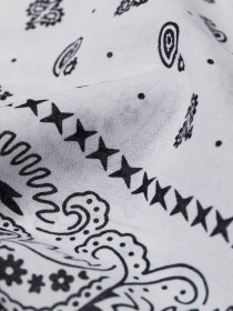 Платок H&M модель 0755487_білий з чорним Фото