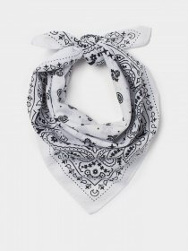 Платок H&M модель 0755487_білий з чорним Фото