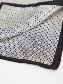 Платок H&M модель 0733995_сірий комб. Фото