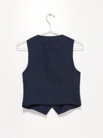 Жилет H&M модель 0761960_т.синій комб. Фото