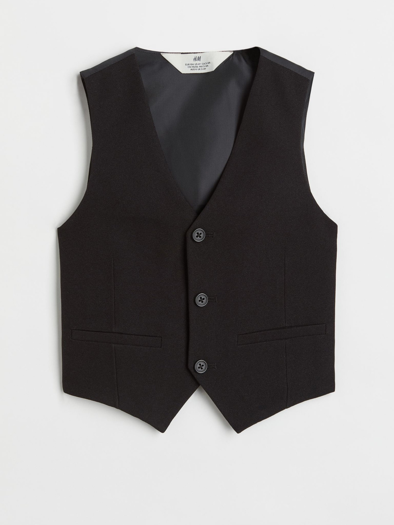 Жилет H&M модель 0767040_чорний Фото