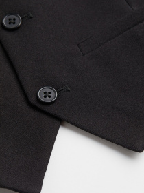 Жилет H&M модель 0767040_чорний Фото