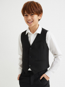 Жилет H&M модель 0767040_чорний Фото