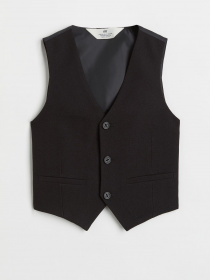 Жилет H&M модель 0767040_чорний Фото