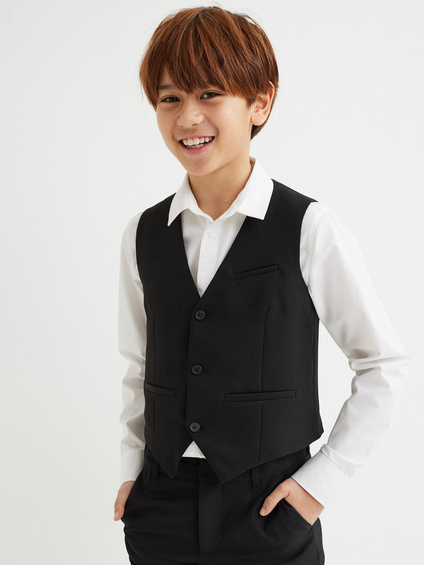 Жилет H&M модель 0767040_чорний Фото